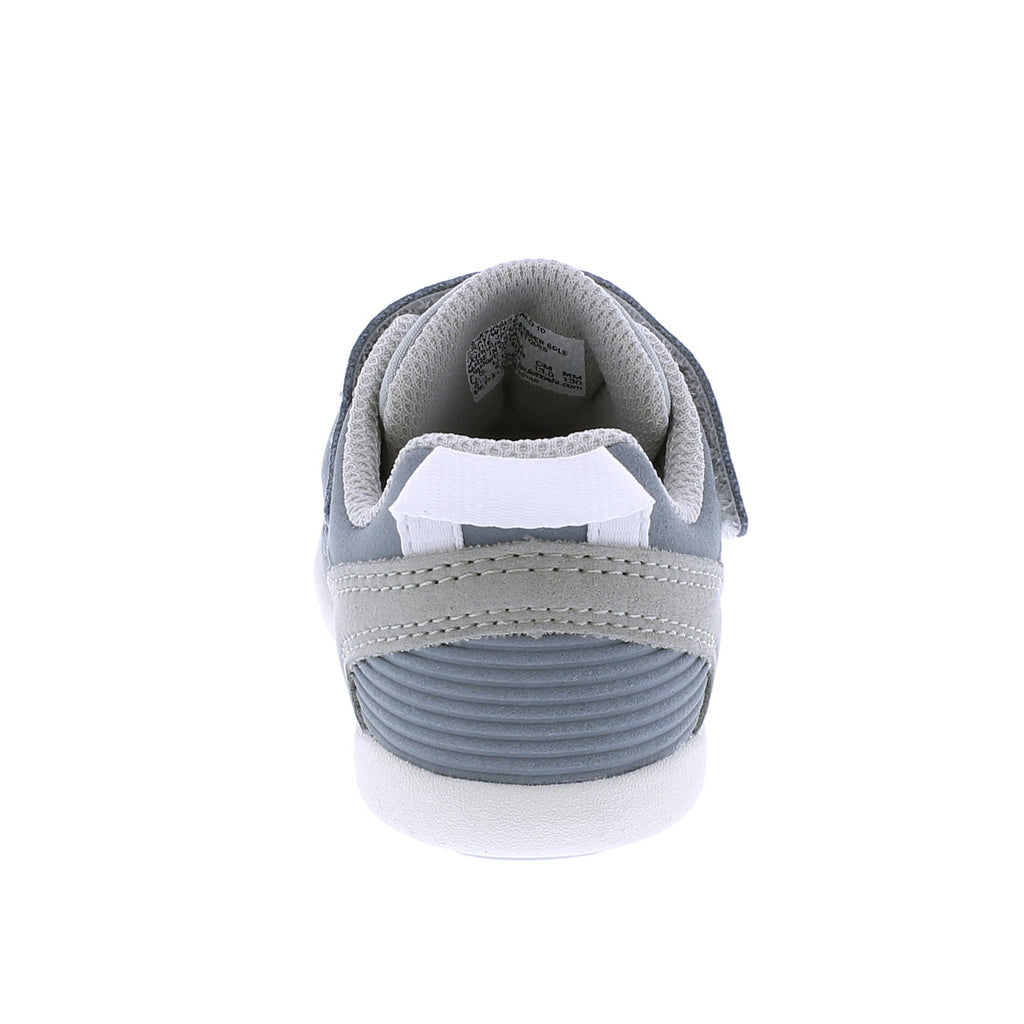 RACER Baby Shoes (Gray/White)