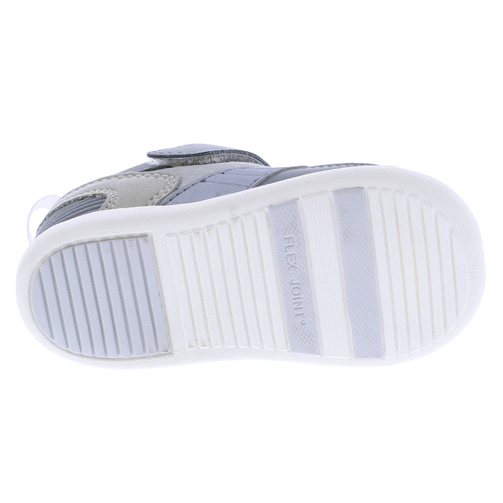 RACER Baby Shoes (Gray/White)