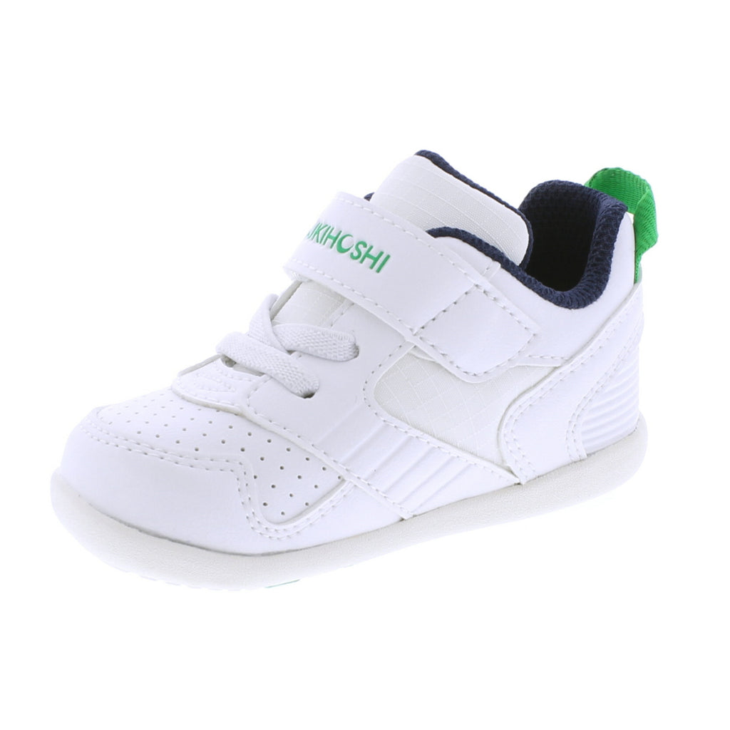 RACER Baby Shoes (White/Green)