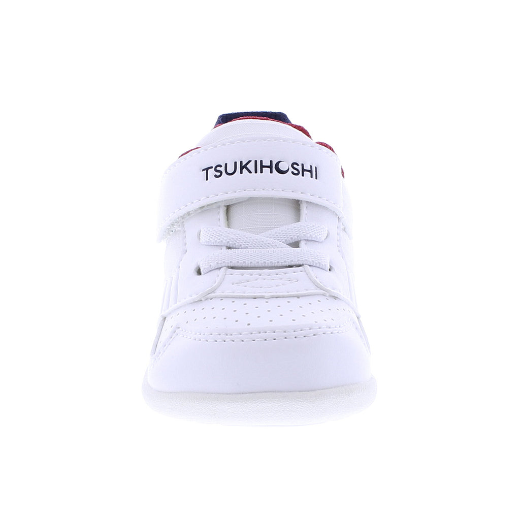 RACER Baby Shoes (White/Navy)