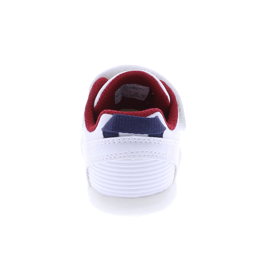 RACER Baby Shoes (White/Navy)