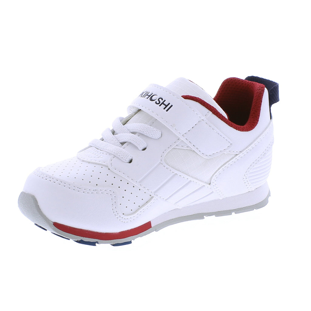 RACER Child Shoes (White/Navy)