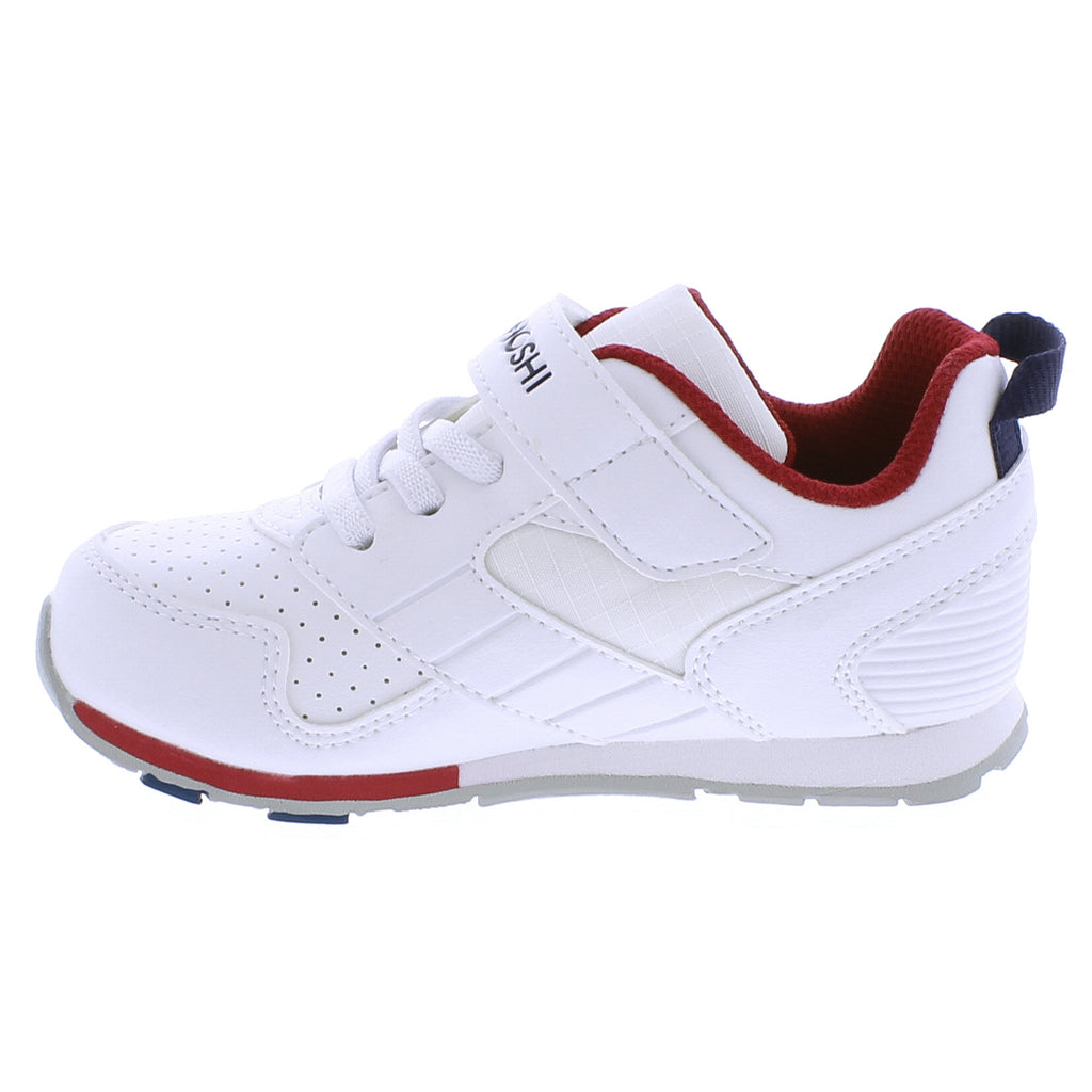 RACER Child Shoes (White/Navy)