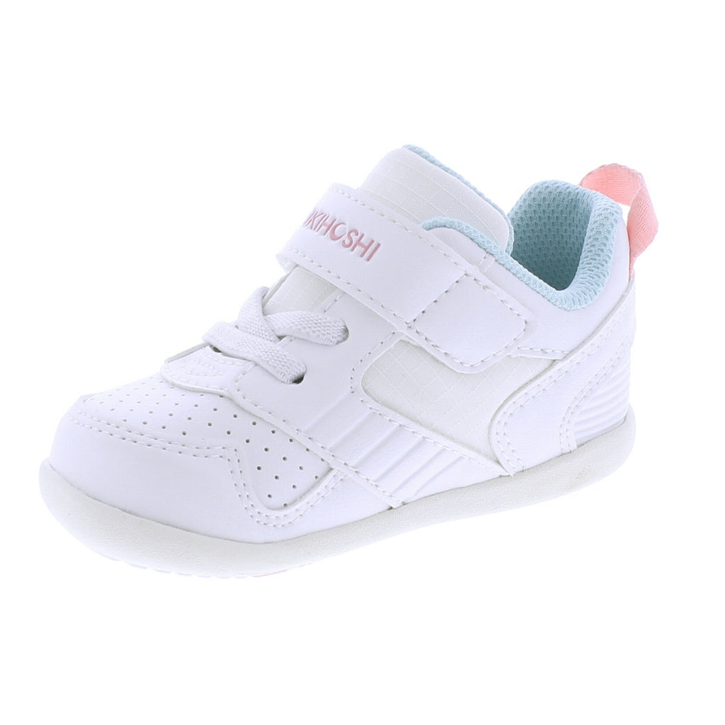 RACER Baby Shoes (White/Pink)