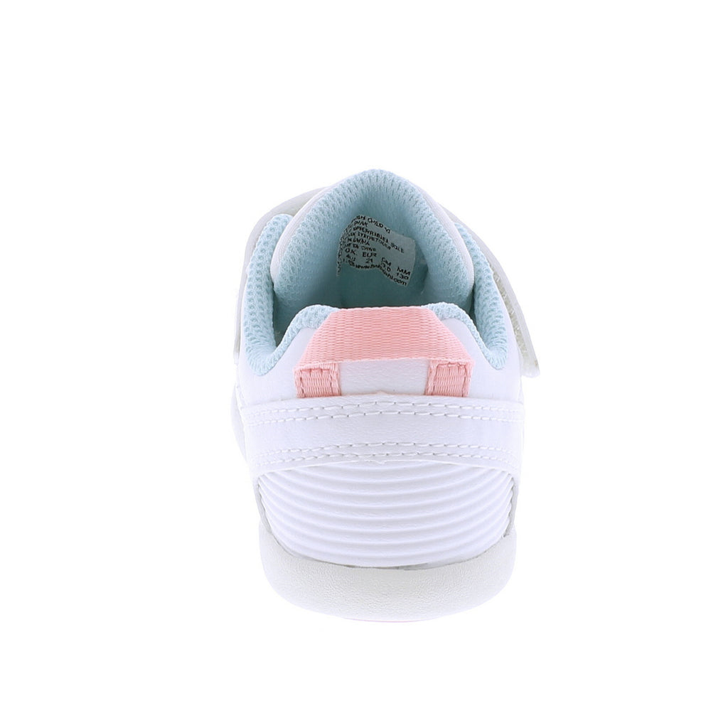 RACER Baby Shoes (White/Pink)