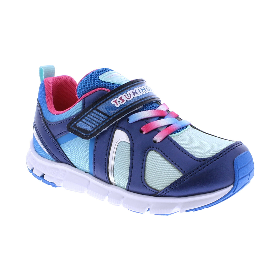 Rainbow Youth Shoes (Navy/Mint)