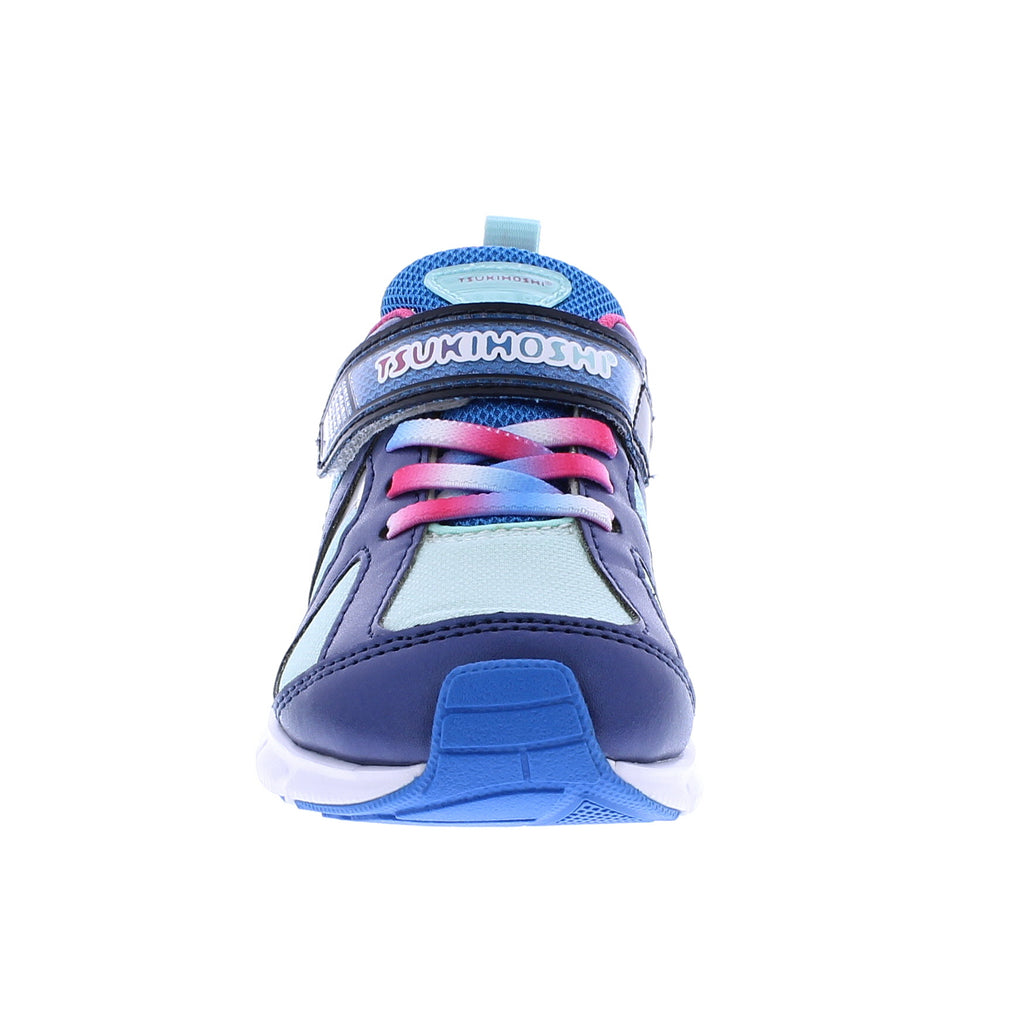 Rainbow Child Shoes (Navy/Mint)
