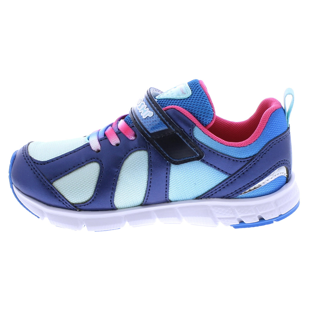 Rainbow Child Shoes (Navy/Mint)