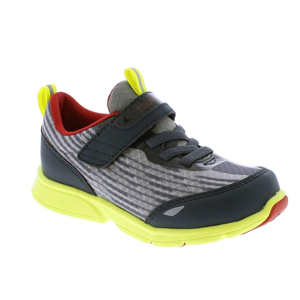JET Child Shoes (Gray/Yellow)