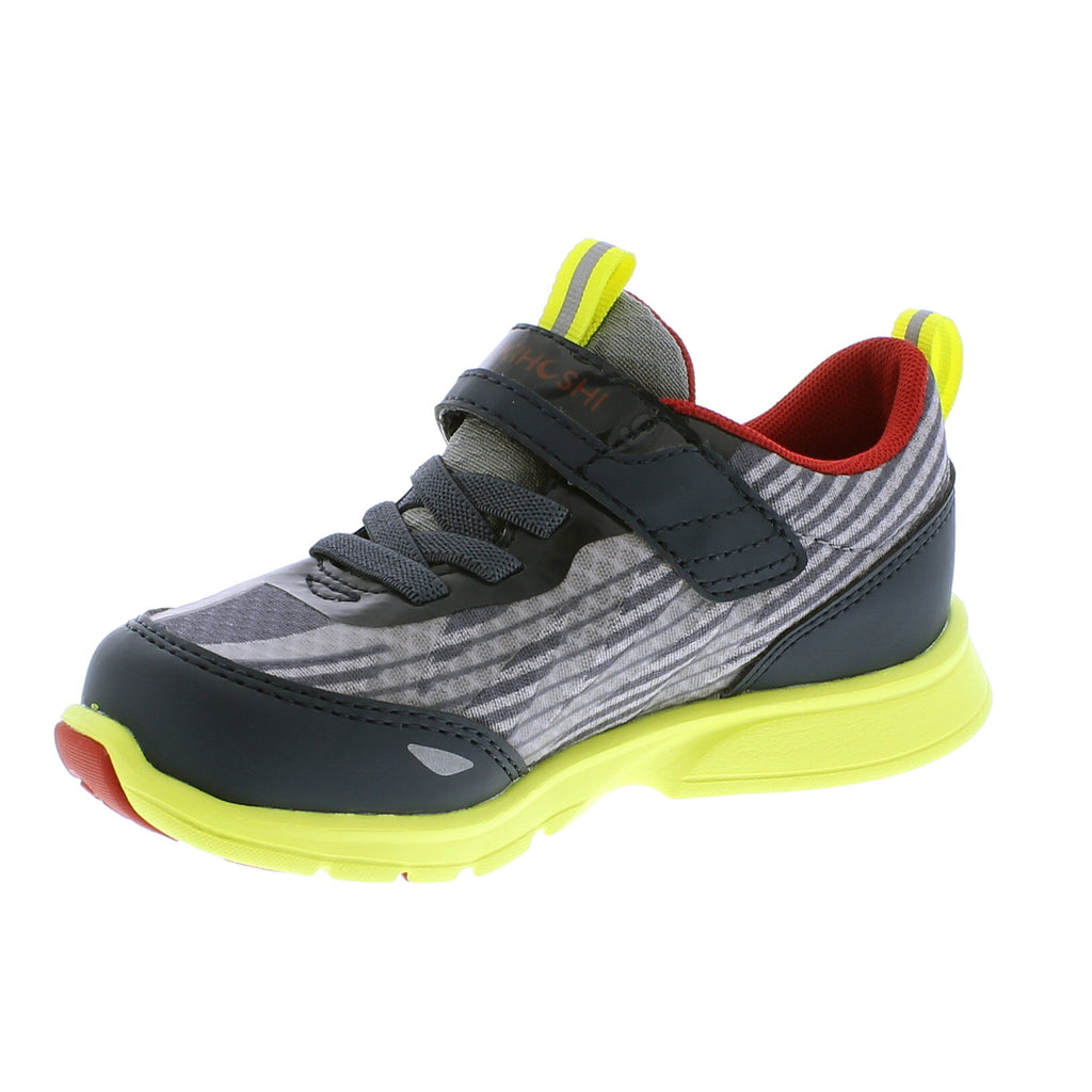 JET Child Shoes (Gray/Yellow)
