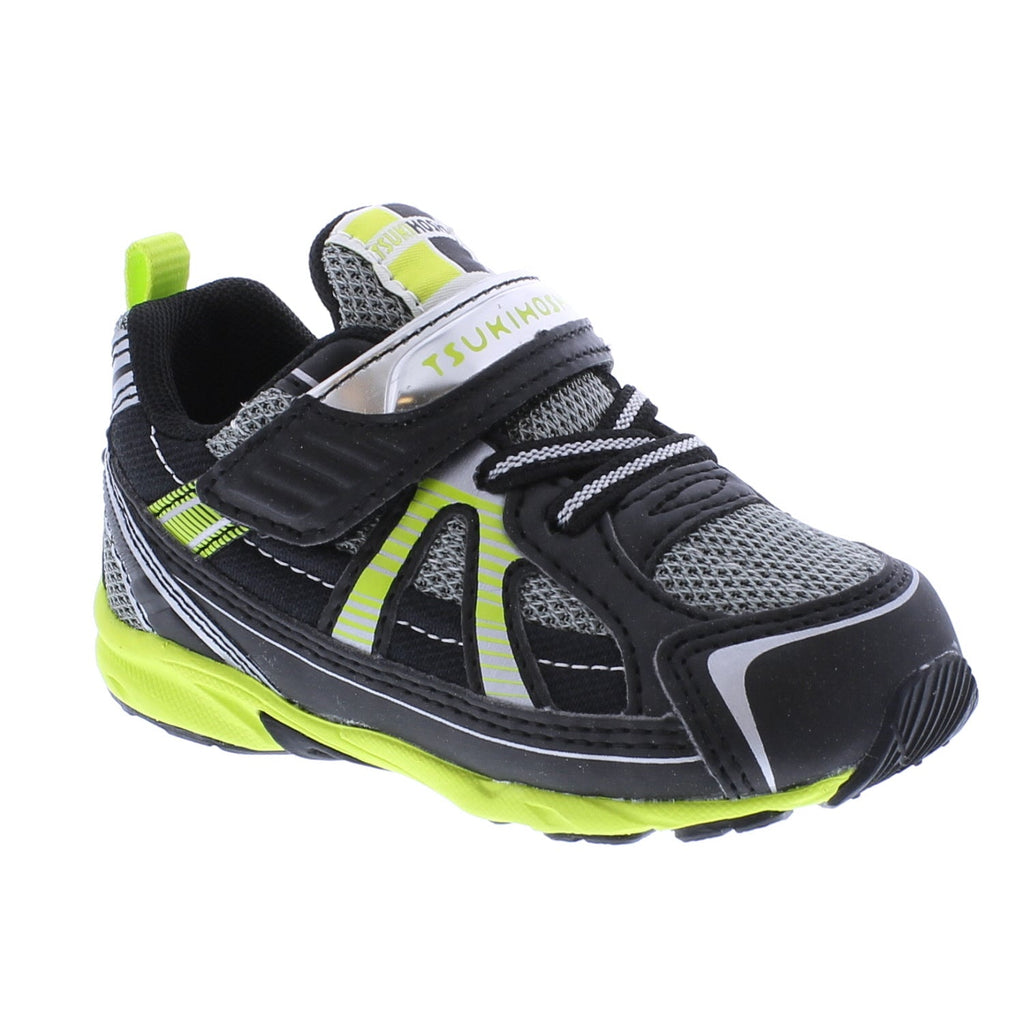 STORM Baby Shoes (Black/Lime)