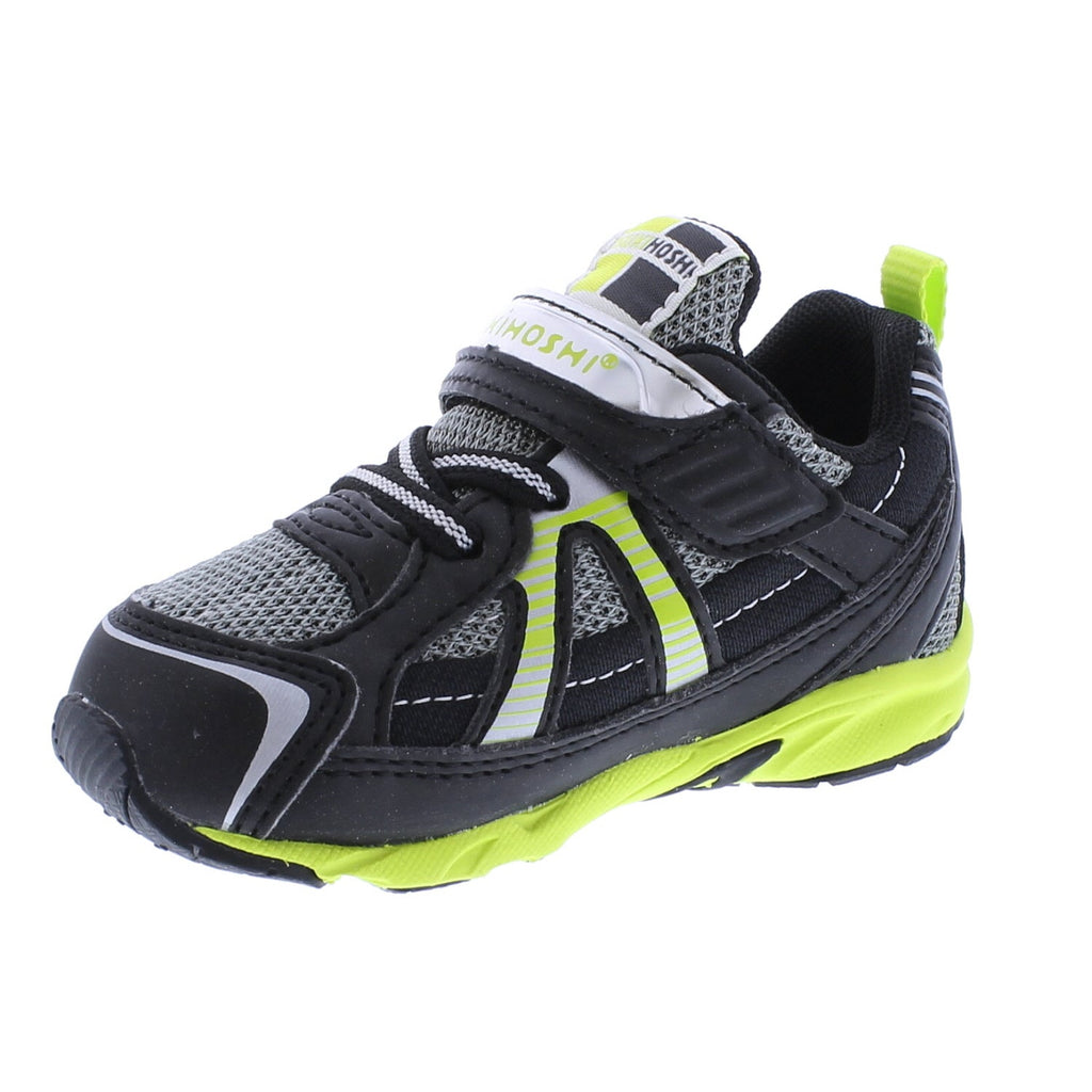 STORM Baby Shoes (Black/Lime)