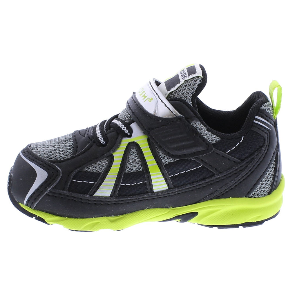 STORM Baby Shoes (Black/Lime)