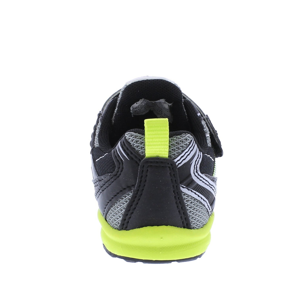STORM Baby Shoes (Black/Lime)