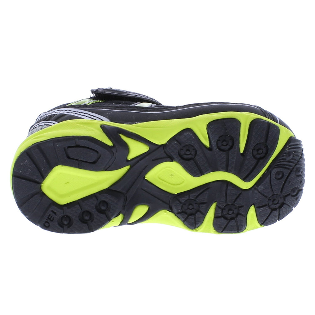 STORM Baby Shoes (Black/Lime)