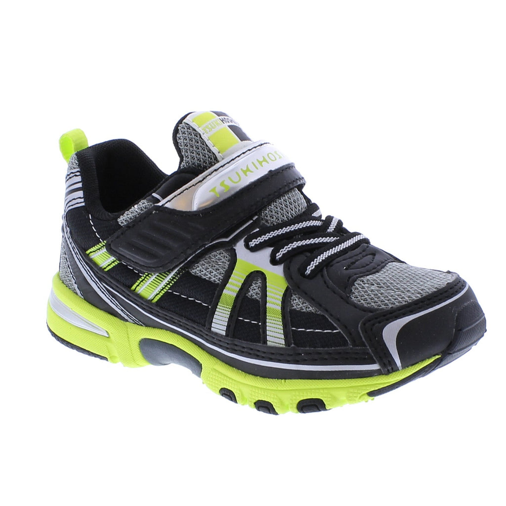 STORM Child Shoes (Black/Lime)