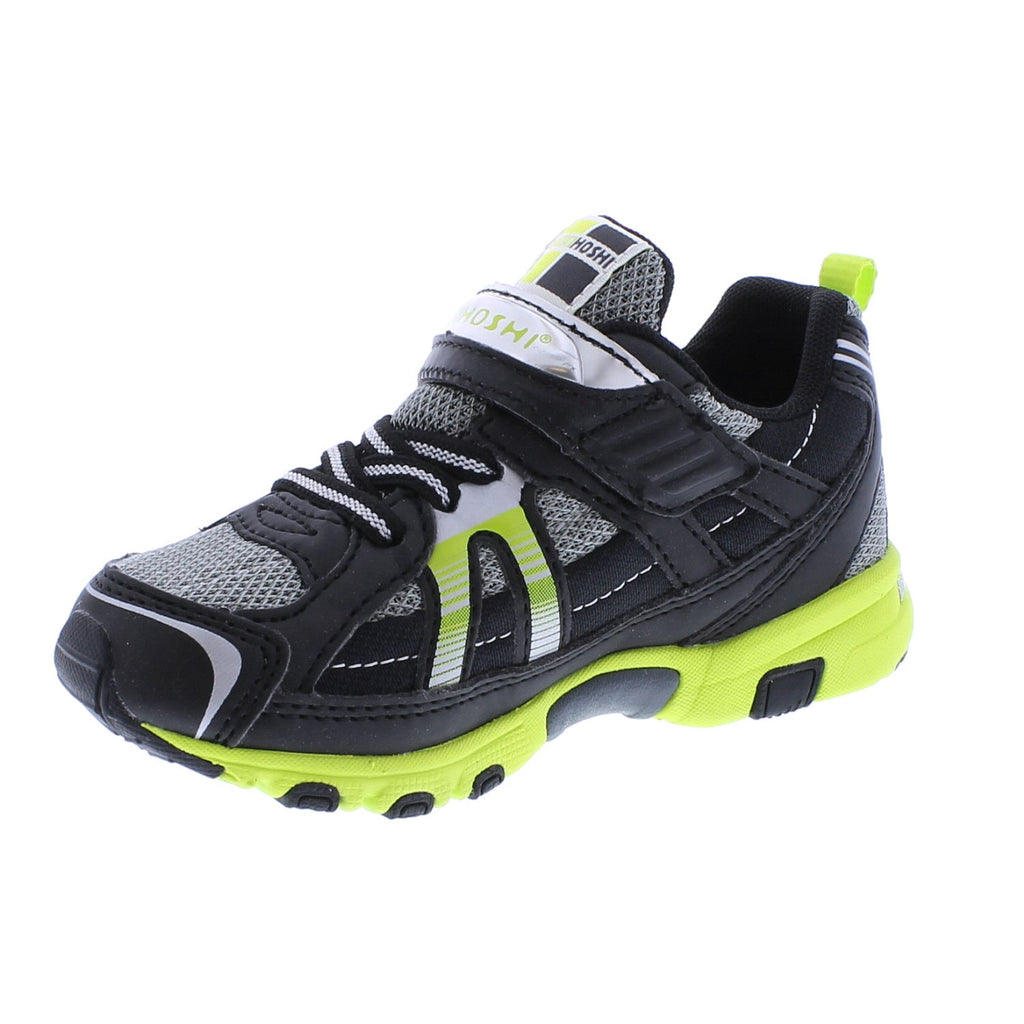 STORM Child Shoes (Black/Lime)