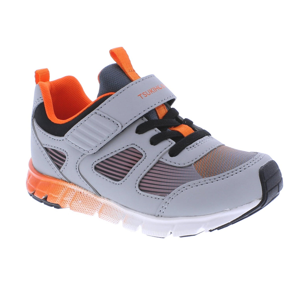 STREAK Child Shoes (Gray/Orange)