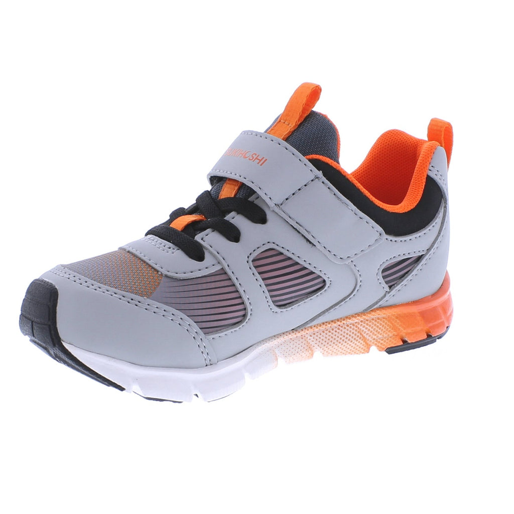 STREAK Child Shoes (Gray/Orange)