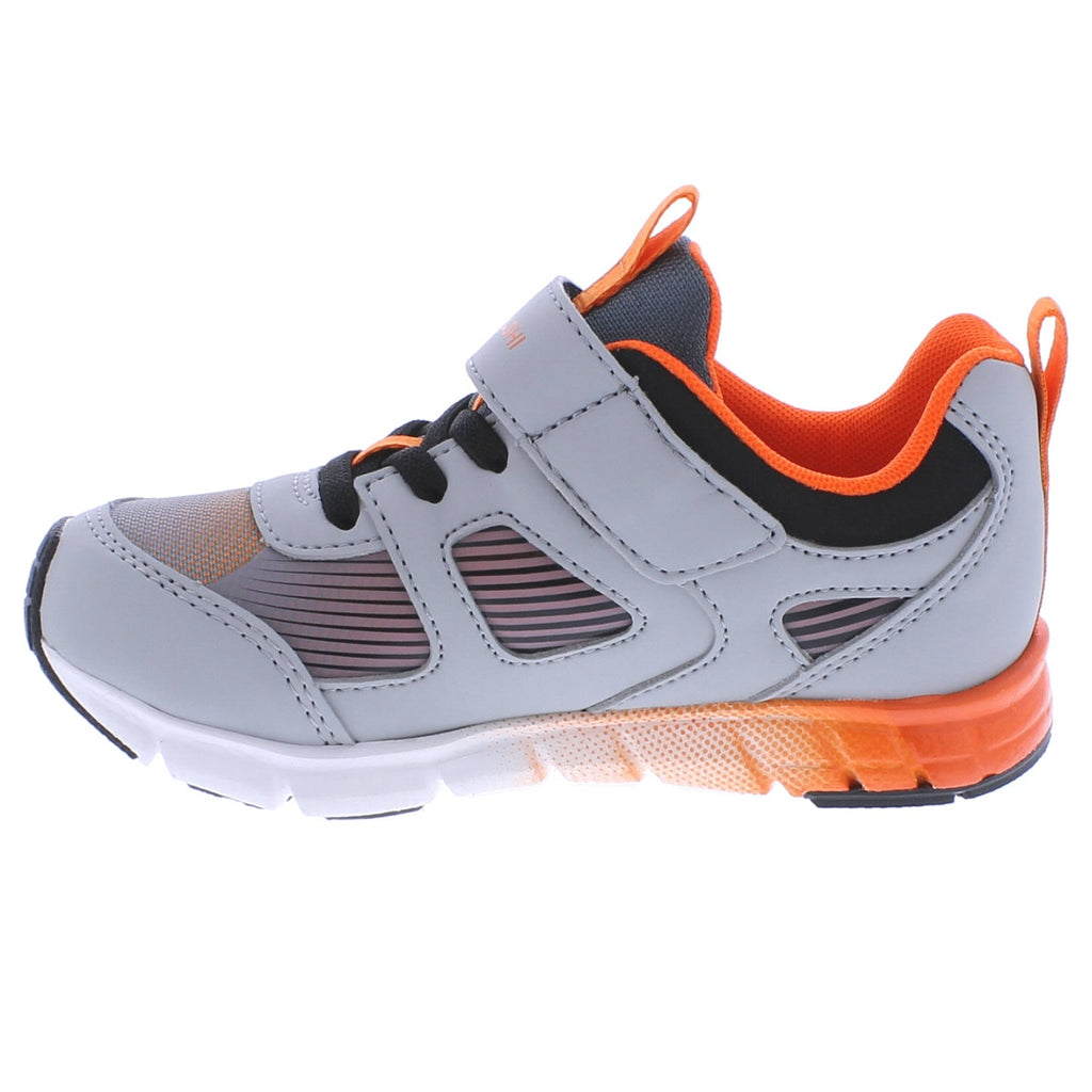 STREAK Child Shoes (Gray/Orange)