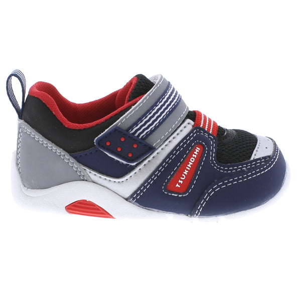 *NEKO*！ NEKO Baby Shoes (Navy/Red) – Tsukihoshi