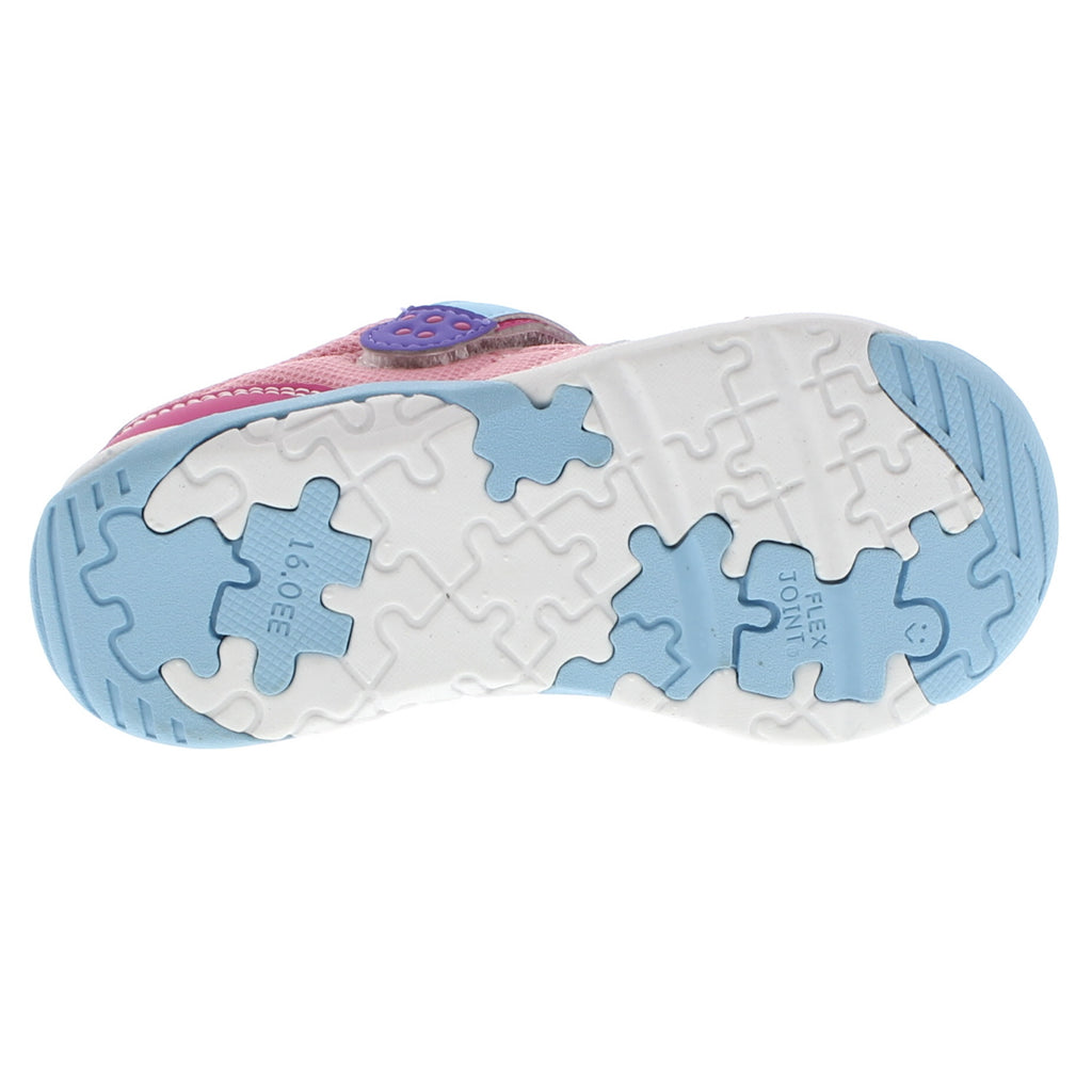 KAZ Child Shoes (Fuchsia/Light Blue)