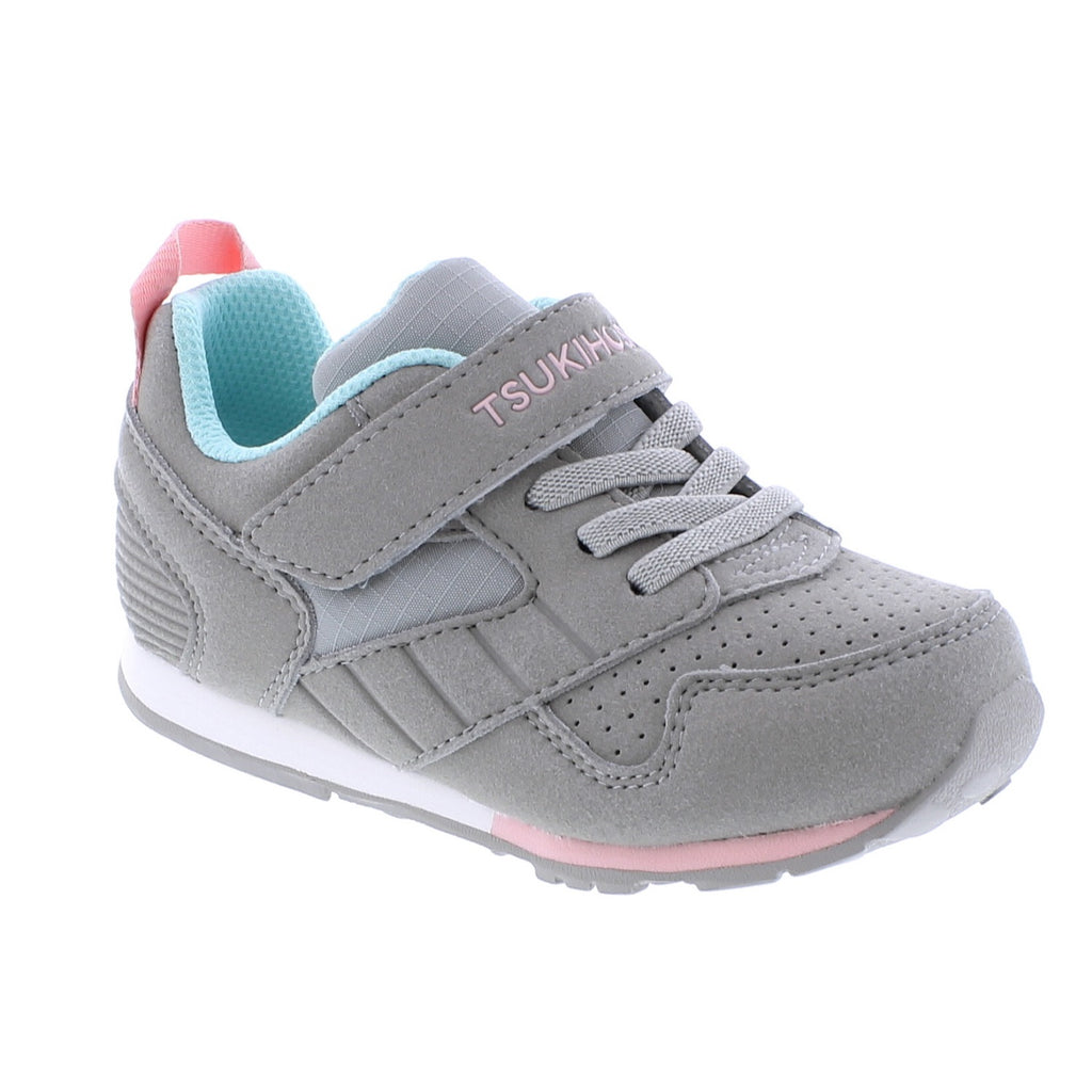 RACER Child Shoes (Gray/Pink)