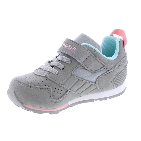 RACER Child Shoes (Gray/Pink) – Tsukihoshi