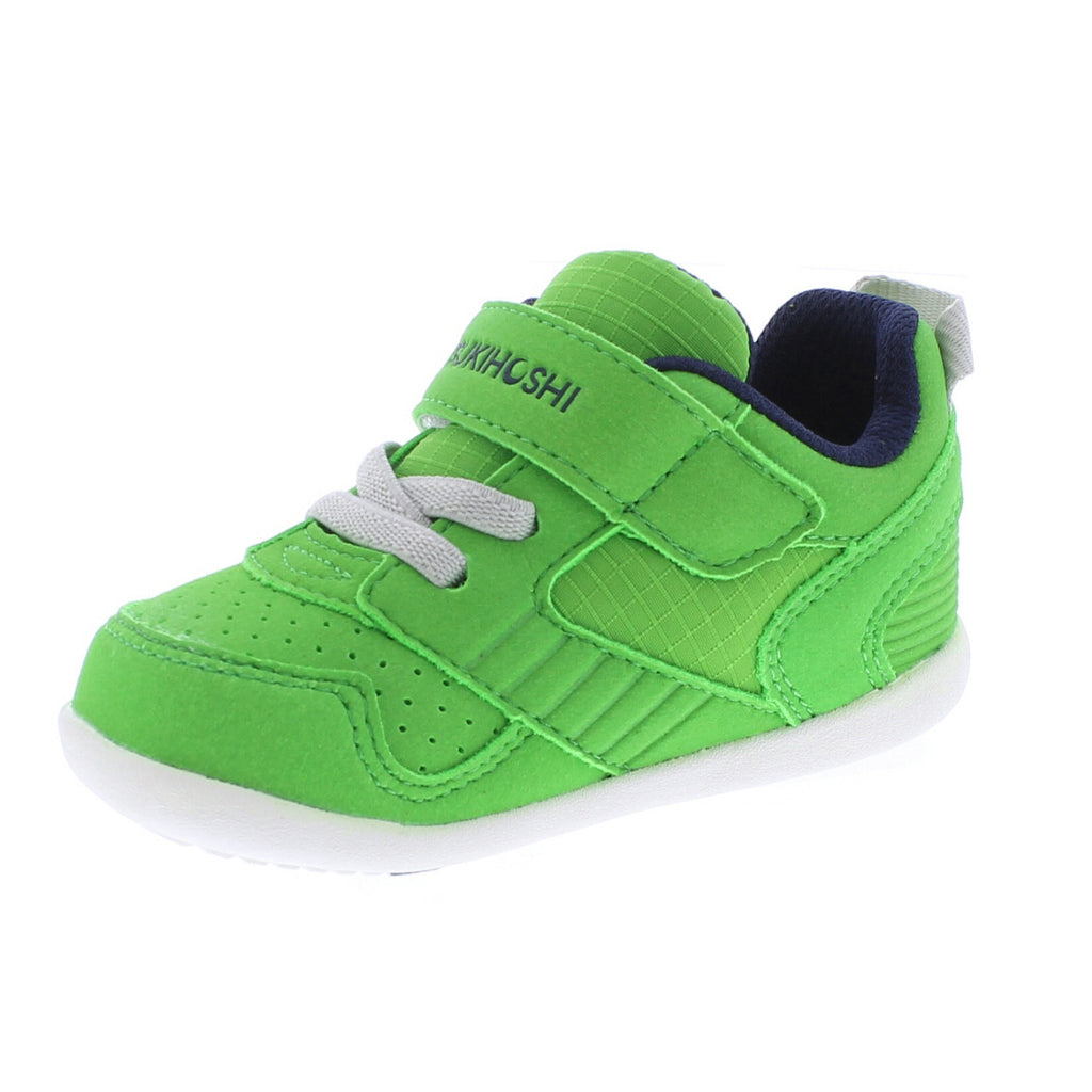 RACER Baby Shoes (Lime/Navy)