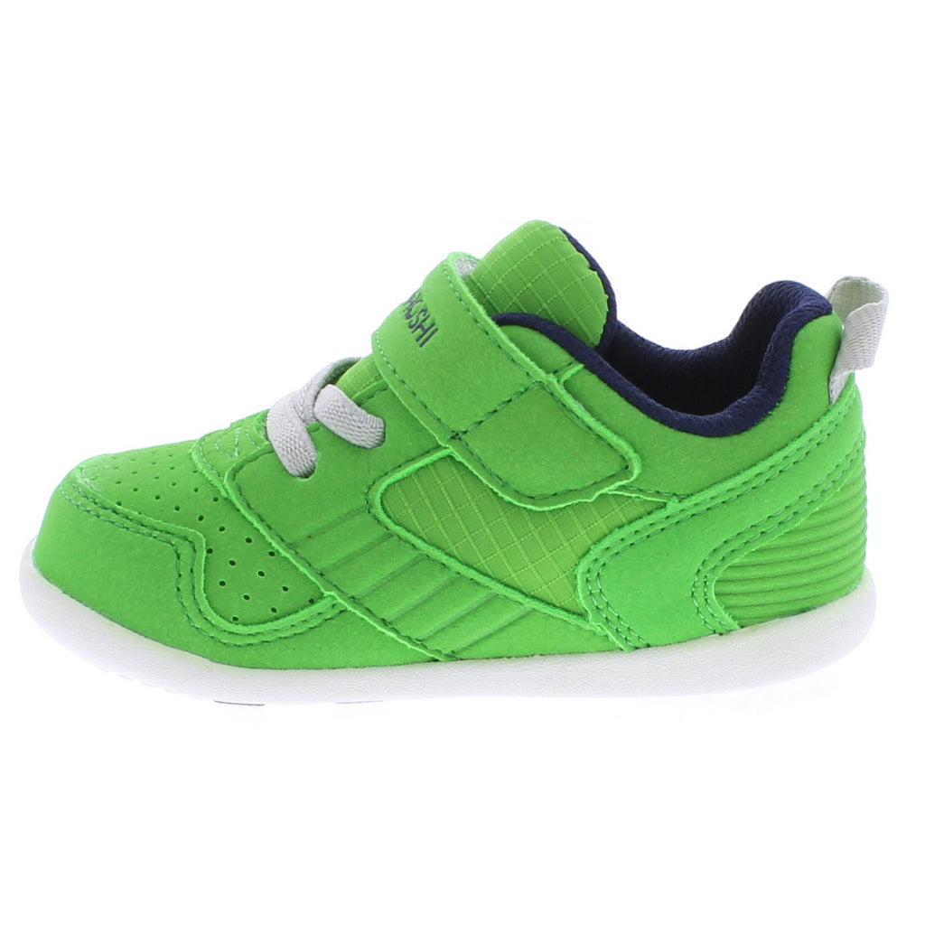 RACER Baby Shoes (Lime/Navy)