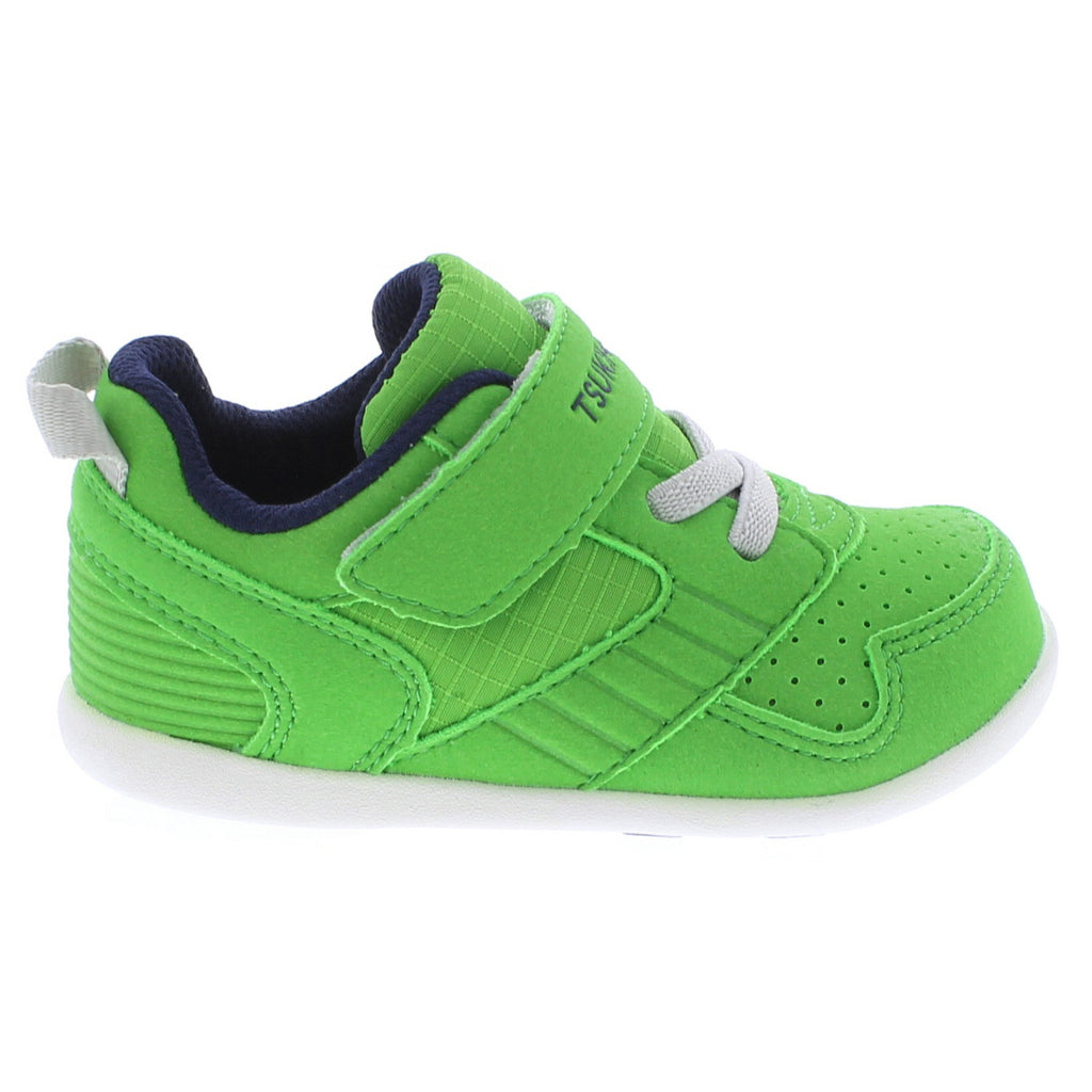 RACER Baby Shoes (Lime/Navy)