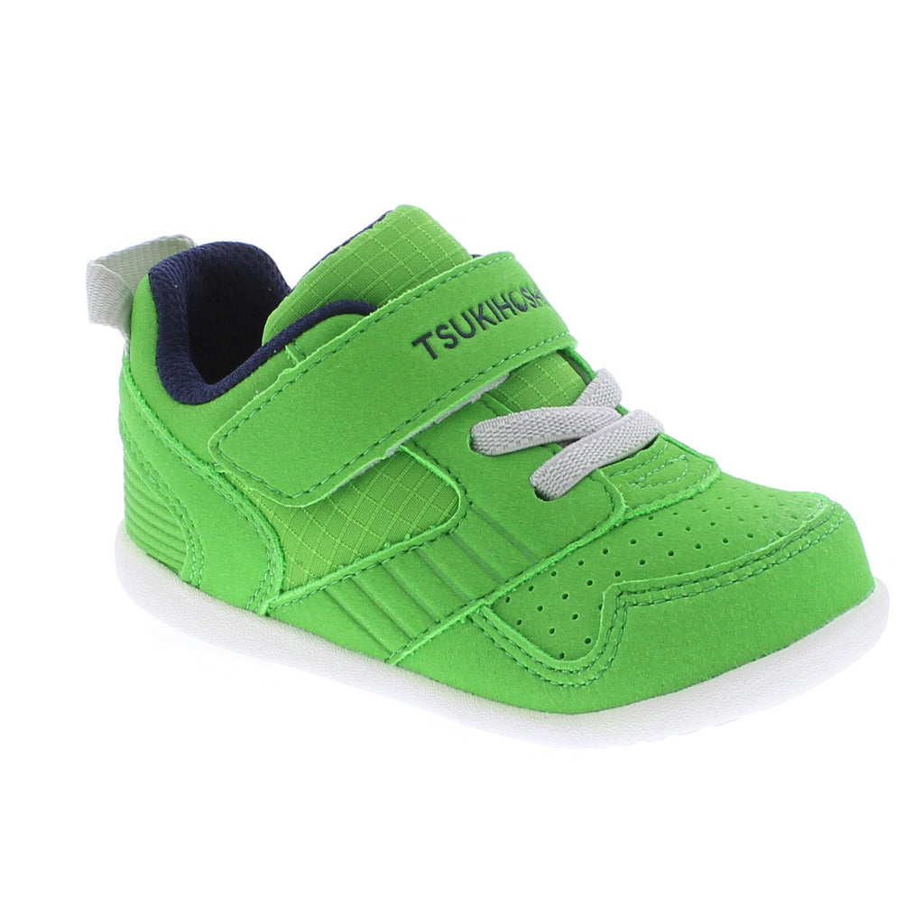 RACER Baby Shoes (Lime/Navy)