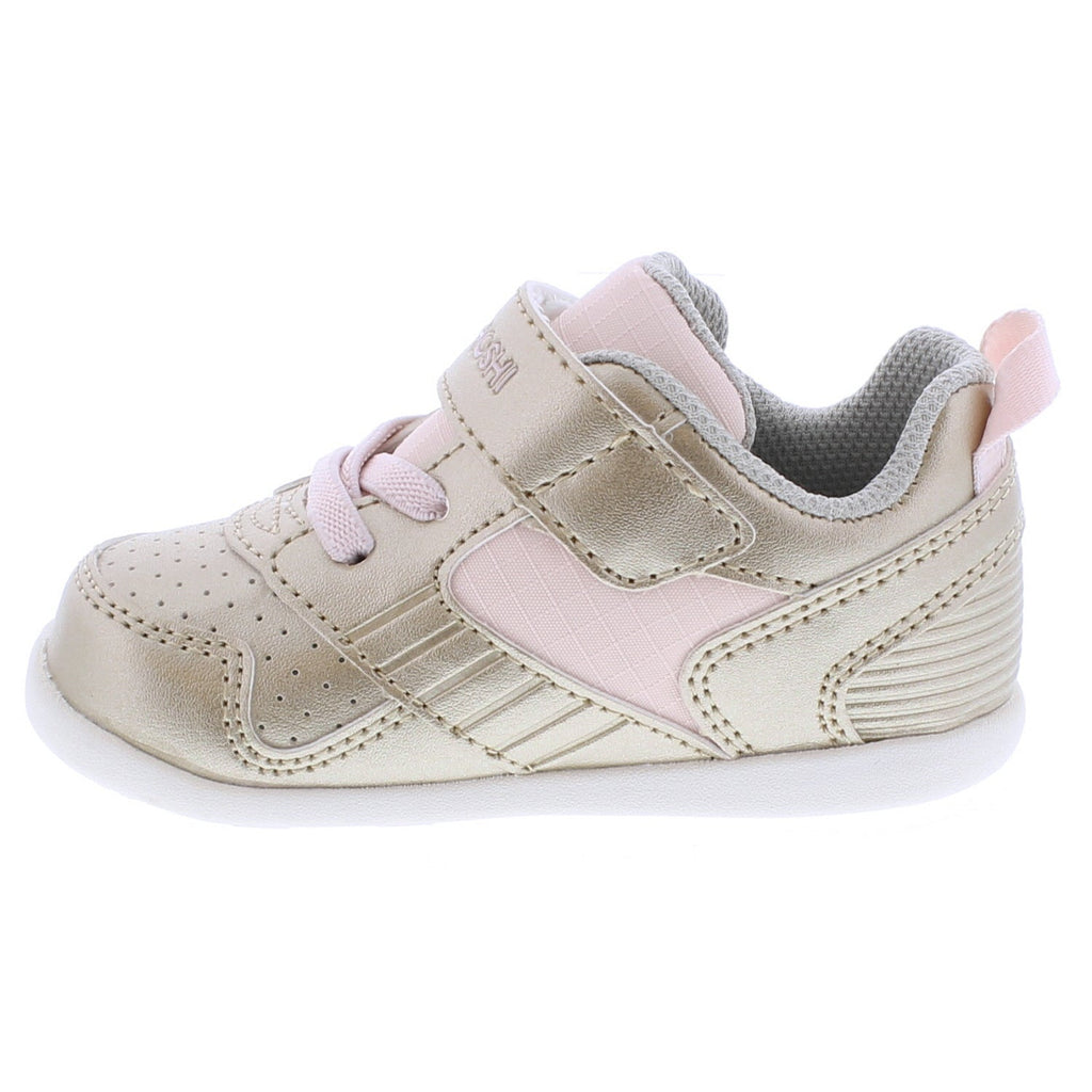RACER Baby Shoes (Gold/Rose)
