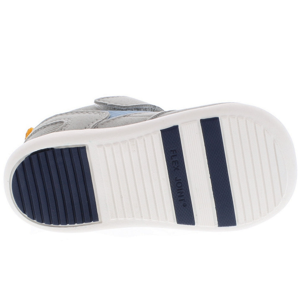 RACER Baby Shoes (Gray/Sea)