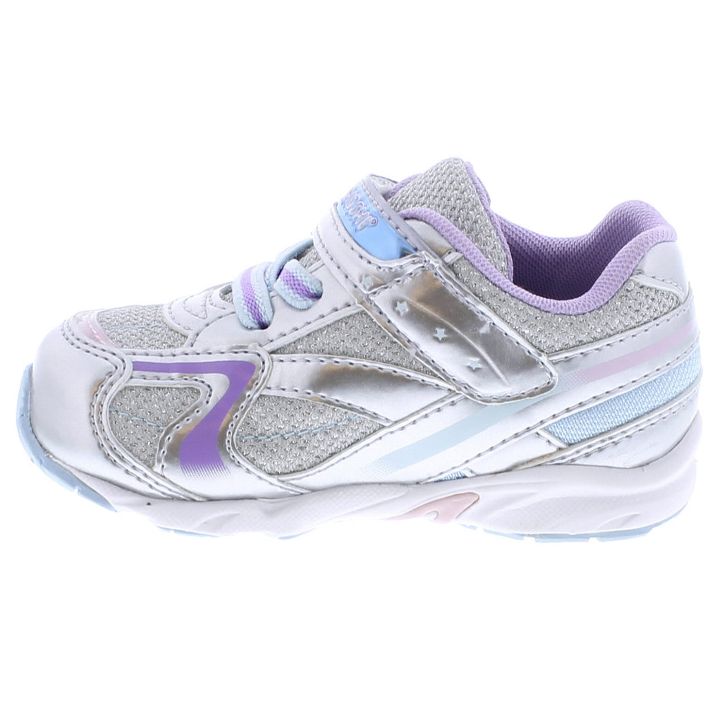 GLITZ Baby Shoes (Silver/Lavender)