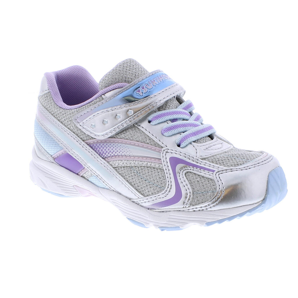 GLITZ Child Shoes (Silver/Lavender)