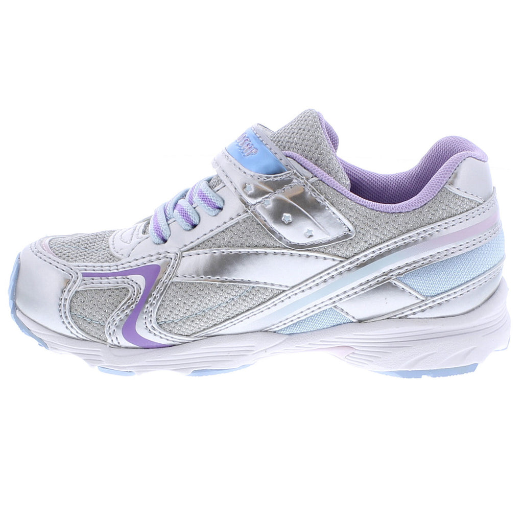 GLITZ Child Shoes (Silver/Lavender)