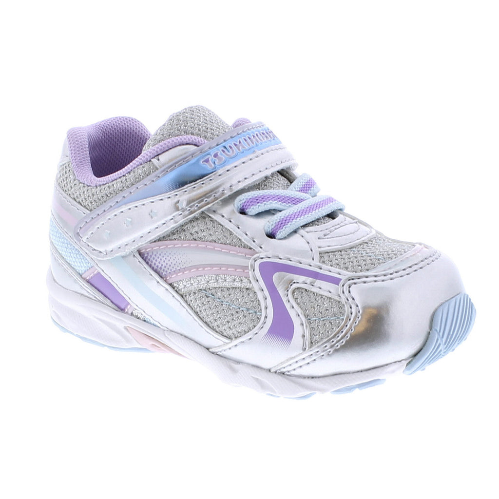 GLITZ Baby Shoes (Silver/Lavender)