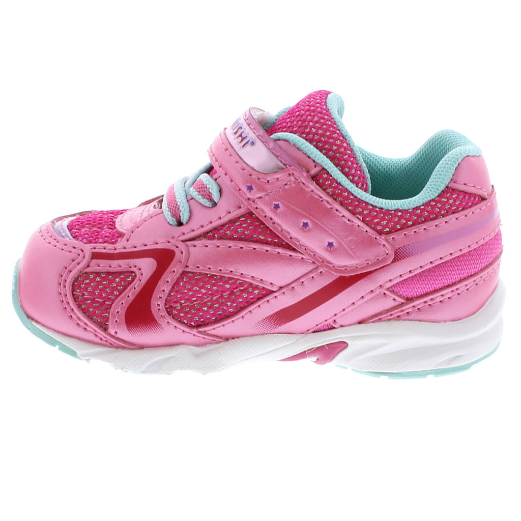 GLITZ Baby Shoes (Hot Pink/Mint)