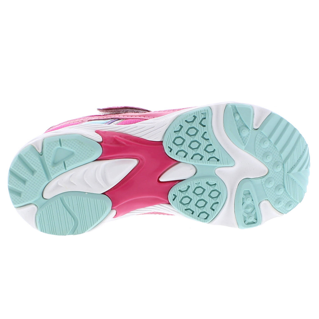 GLITZ Child Shoes (Hot Pink/Mint)