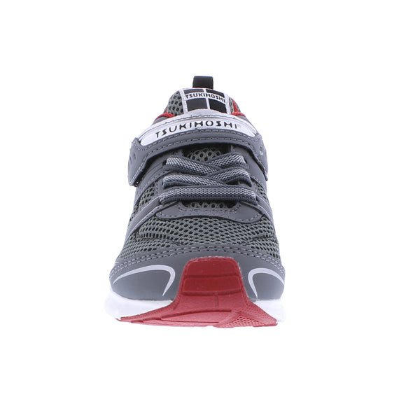 VELOCITY Child Shoes (Gray/Red)