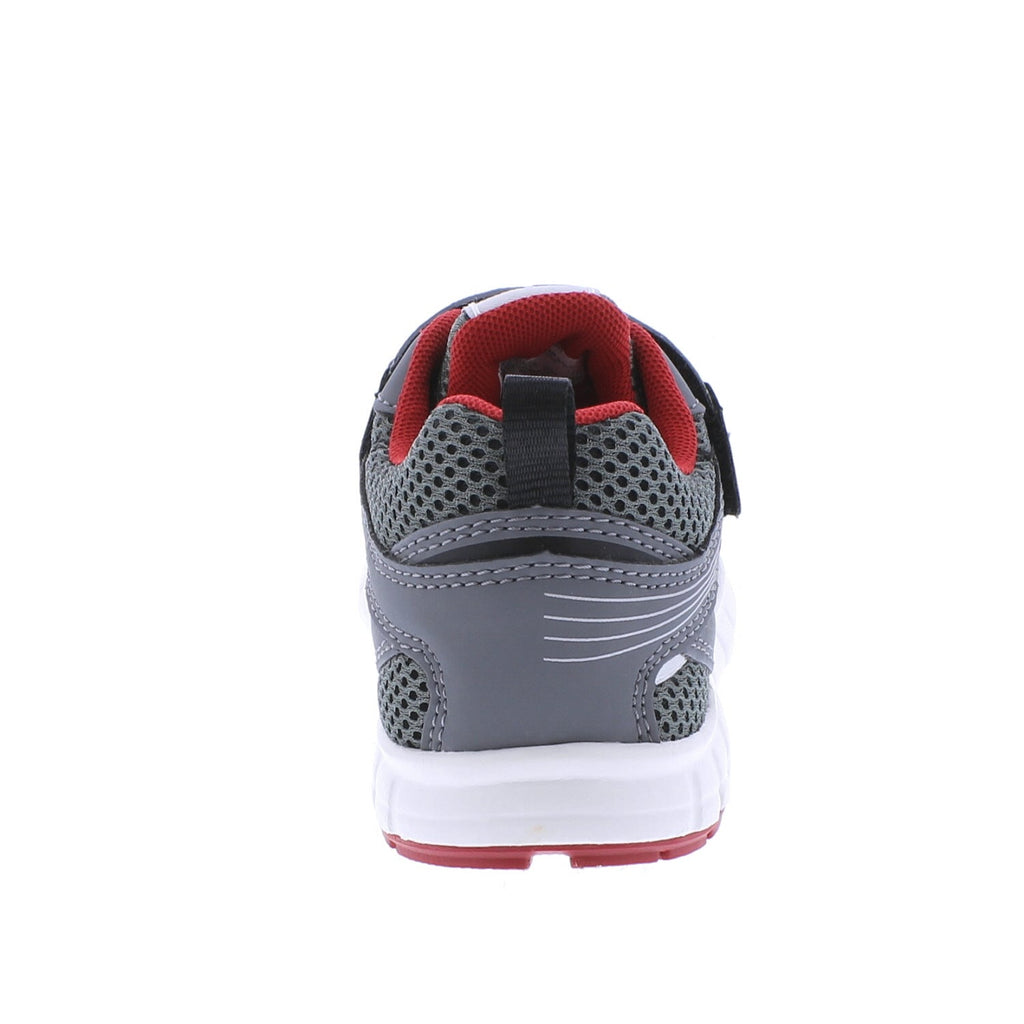 VELOCITY Child Shoes (Gray/Red)
