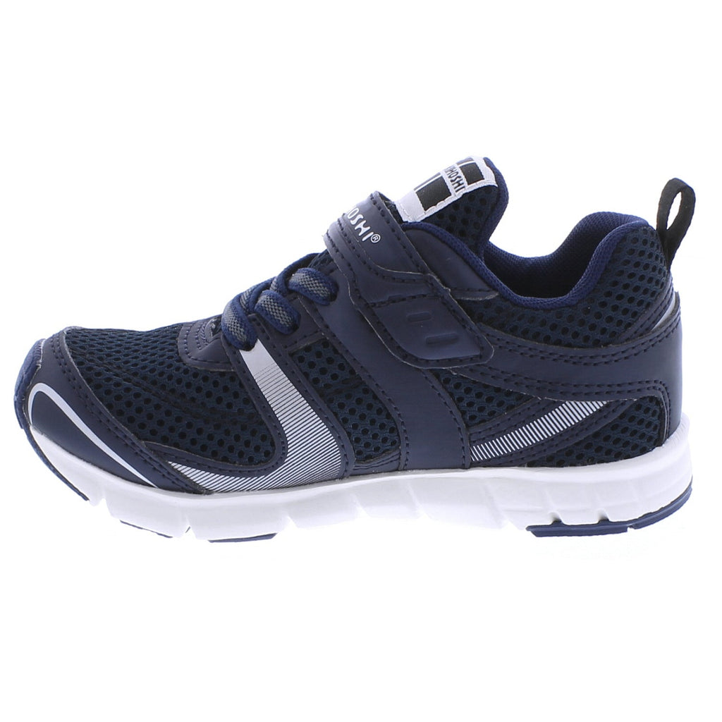 VELOCITY Child Shoes (Navy/Silver)