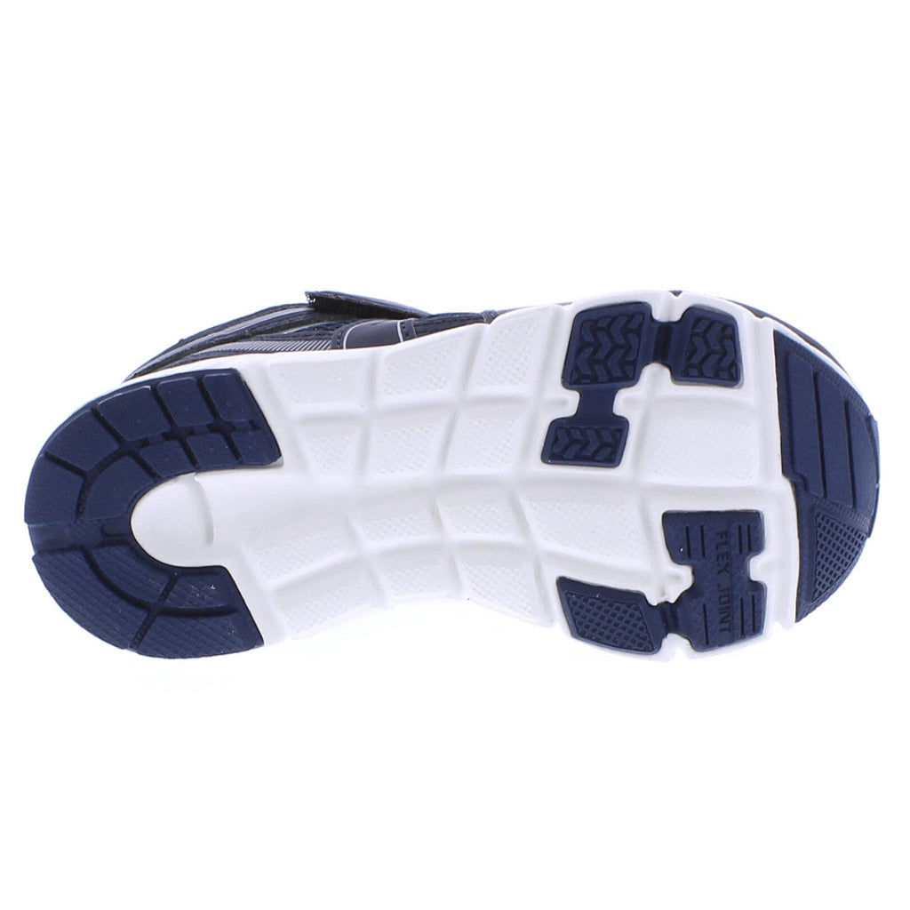 VELOCITY Child Shoes (Navy/Silver)