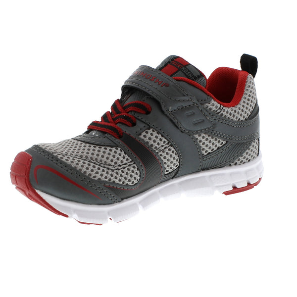 VELOCITY Child Shoes (Graphite/Red)