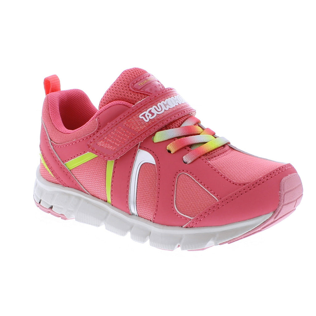 RAINBOW Youth Shoes (Coral/Lime)