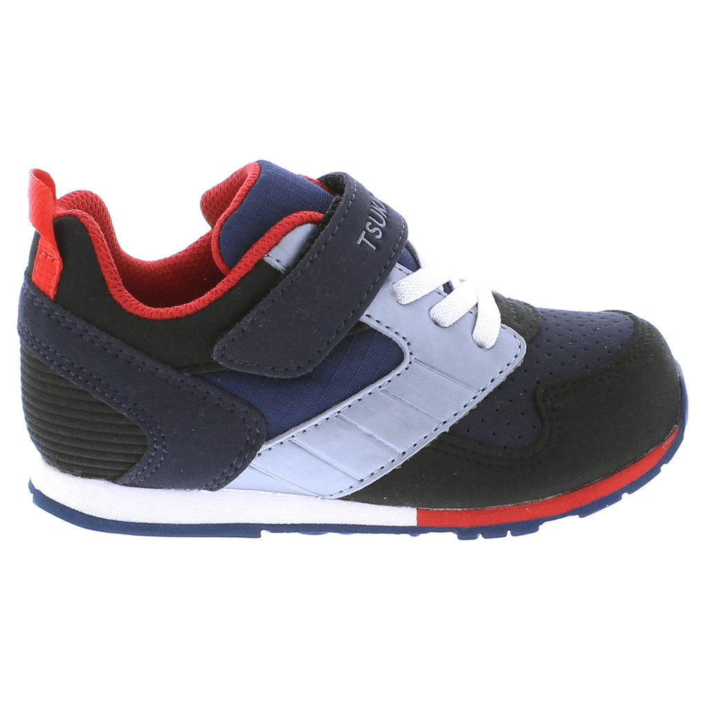 RACER Child Shoes (Black/Navy) | Kids Shoes