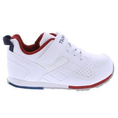 RACER Child Shoes (White/Navy)