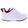 RACER Child Shoes (White/Navy)