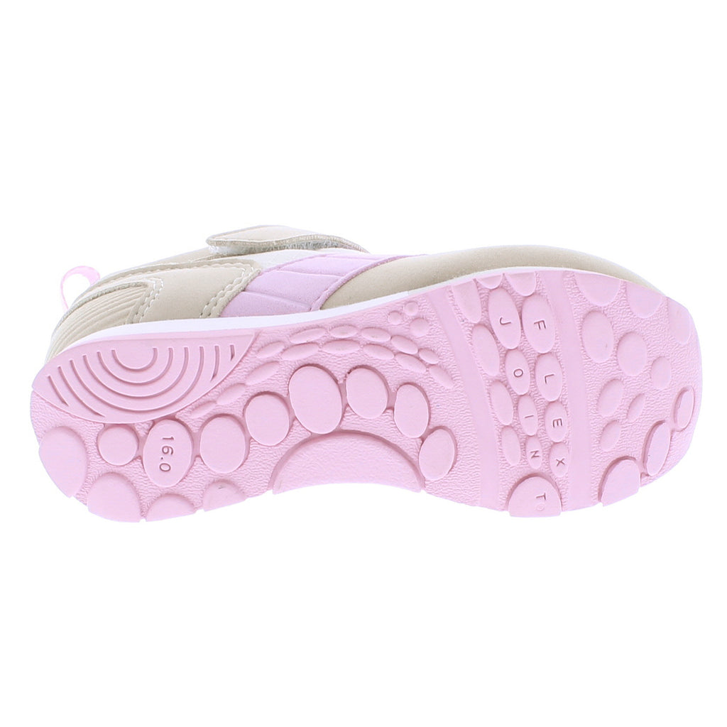 RACER Child Shoes (Cream/Pink) | Kids Shoes
